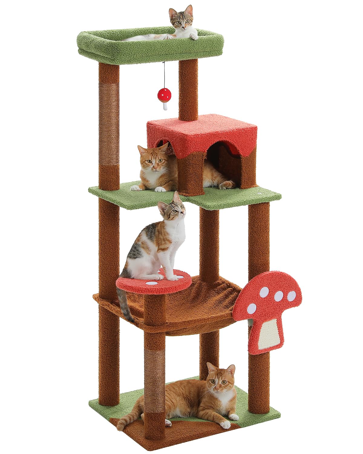 PETEPELA（ペテペラ） キャットタワー　木製ロケット型... Amazon | PETEPELA(ぺテぺラ) キャットタワー 大型猫用 スリム