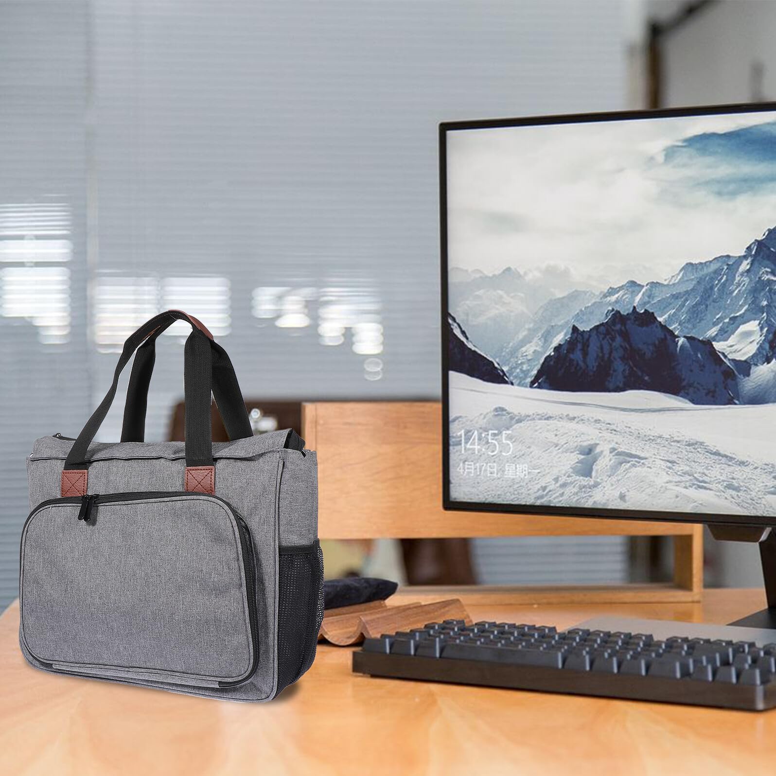 Alipis Stickrahmen Aufbewahrungstasche Mit Reißverschluss-innentasche Geräumige Tasche Für Stickwerkzeug Stifteorganizer Für Unterwegs Für Täglichen Gebrauch Und Reisen
