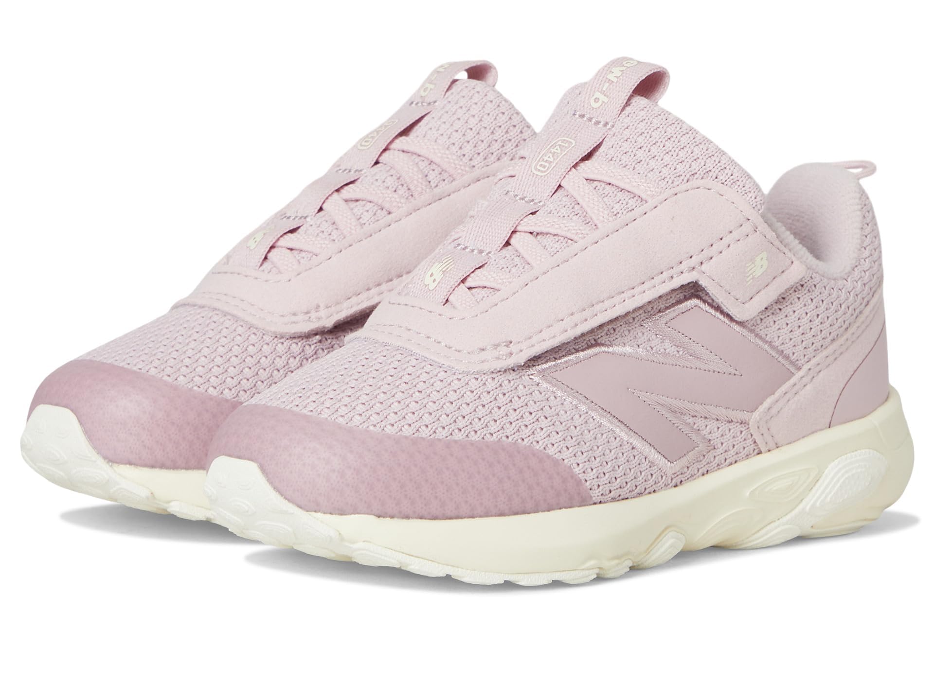 New Balance Baby New-B 1440 V1 Hook & Loop Running Shoe, Twilight Haze/Angora, 3 Wide US Unisex Infant