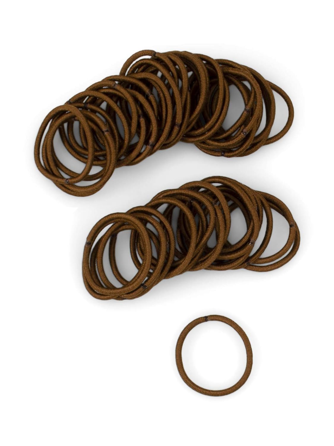 Heliums Mini Hair Elastics, 2mm Small Hair Ties for Kids