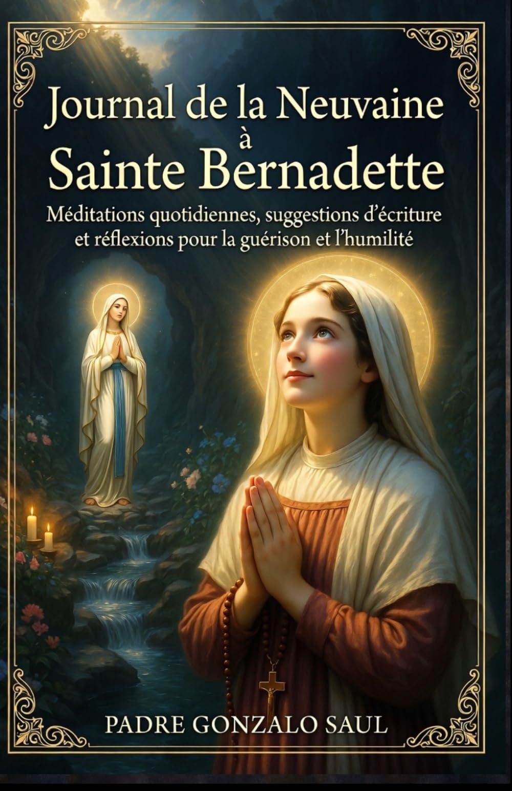 Journal de la neuvaine à Sainte Bernadette: Méditations quotidiennes, suggestions d'écriture et réflexions pour la guérison et l'humilité
