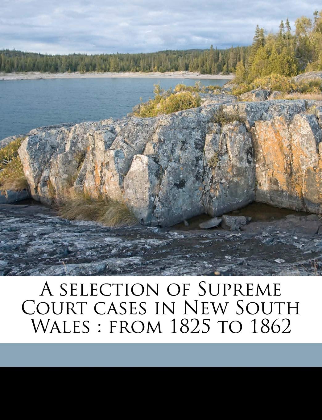 A selection of Supreme Court cases in New South Wales: from 1825 to 1862