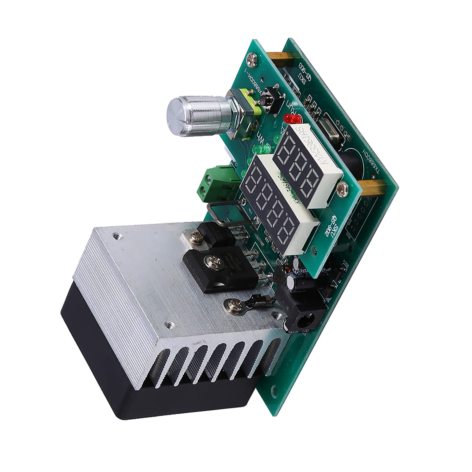 FTVOGUE 9.99A 30V Módulo de Carga Electrónica de Corriente Constante Capacidad de Batería Multifuncional Probador de Descarga 60W