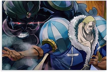 Aimashi Anime Poster One Piece Charlotte Daifuku Canvas Poster Bedroom Decor Landscape Office Room Decor Gift Unframe 16 24inch 40 60cm Amazon Co Uk Home Kitchen