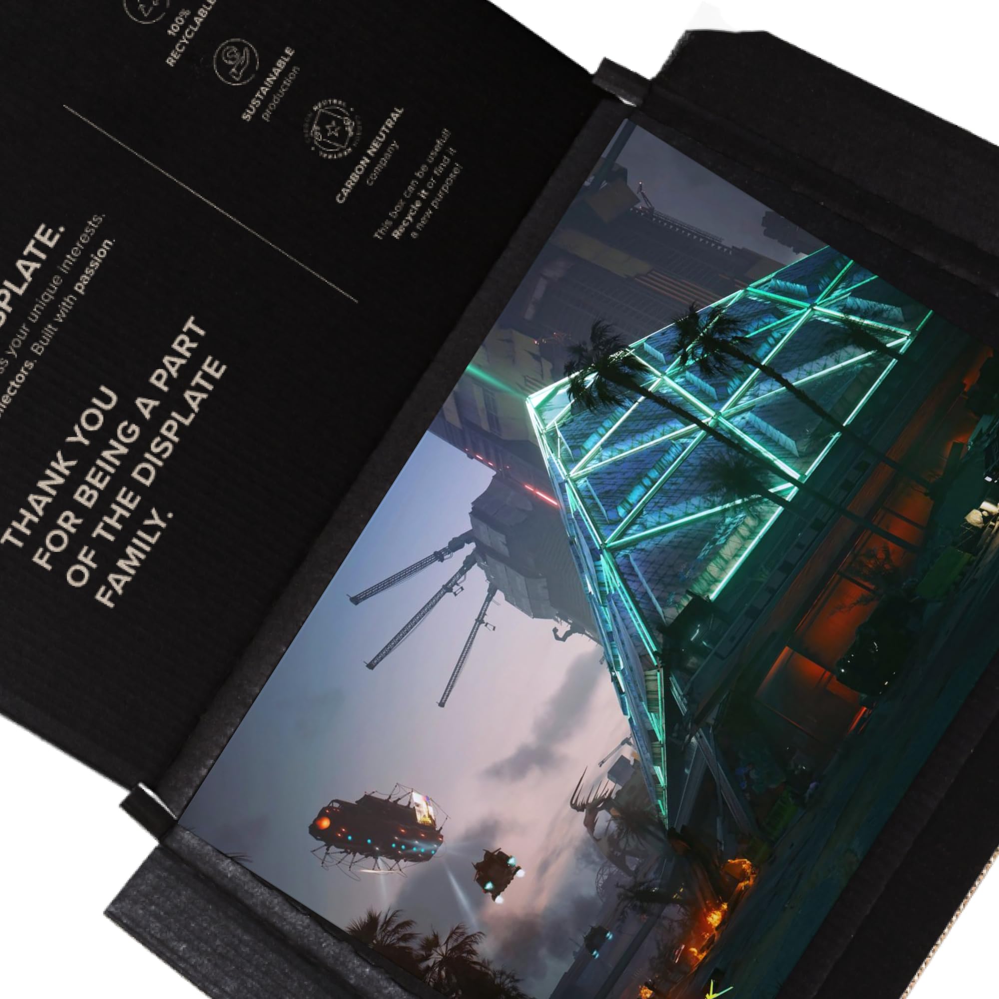 Amazon.co.jp: Displate Cyberpunk メタルポスター - アルティメット