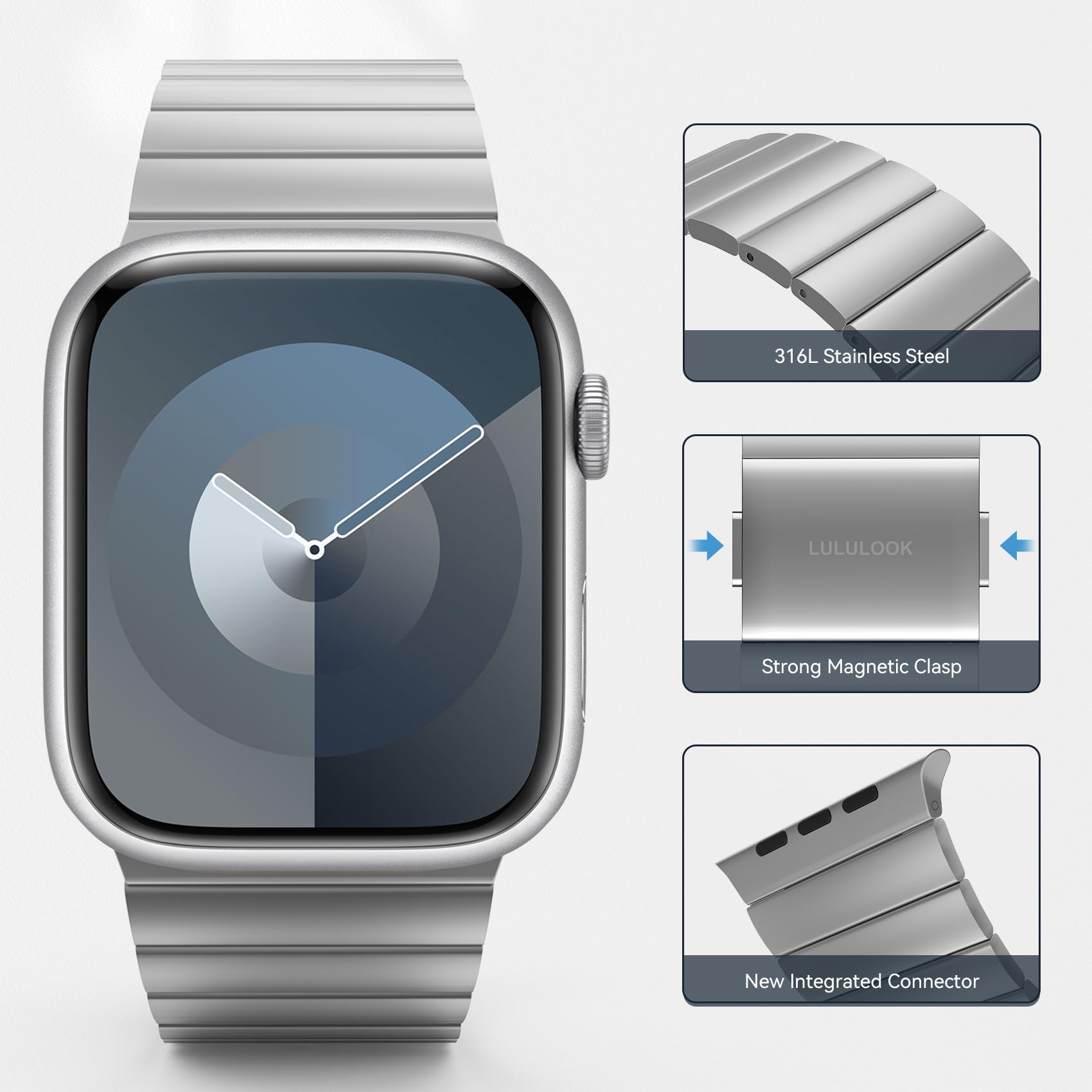 LULULOOK Metal Yi Sliver Small