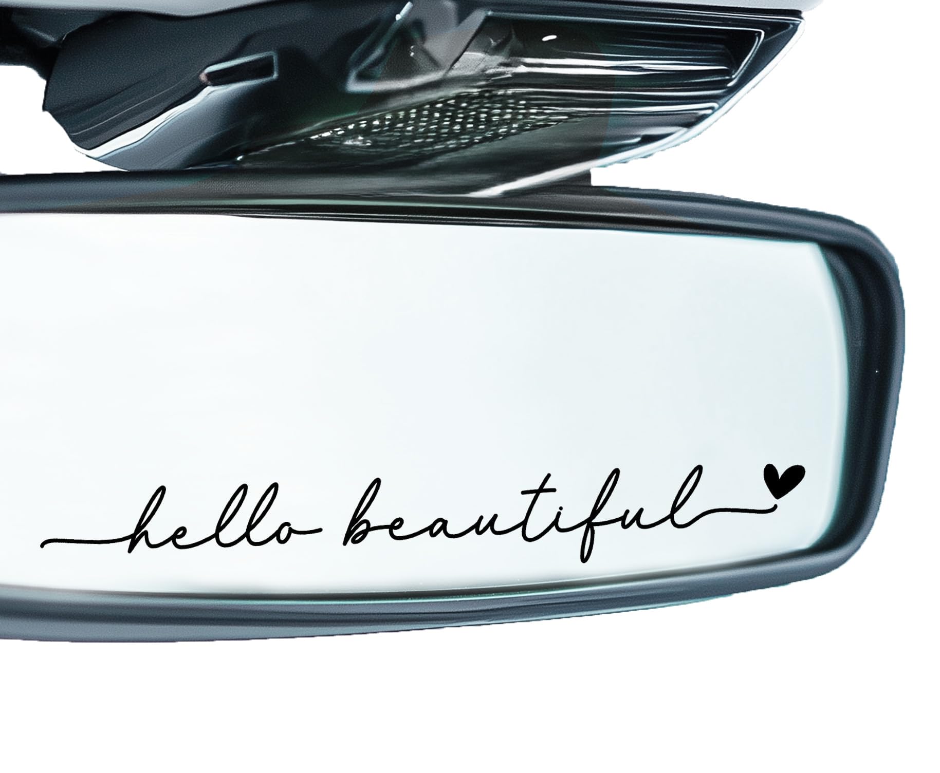3 x Car Rear Mirror Vinyl Decal Stickers Water Bottle Decor Cute Laptop Sticker Aesthetic Tumbler Positive Affirmation Decal Car Rearview for Women