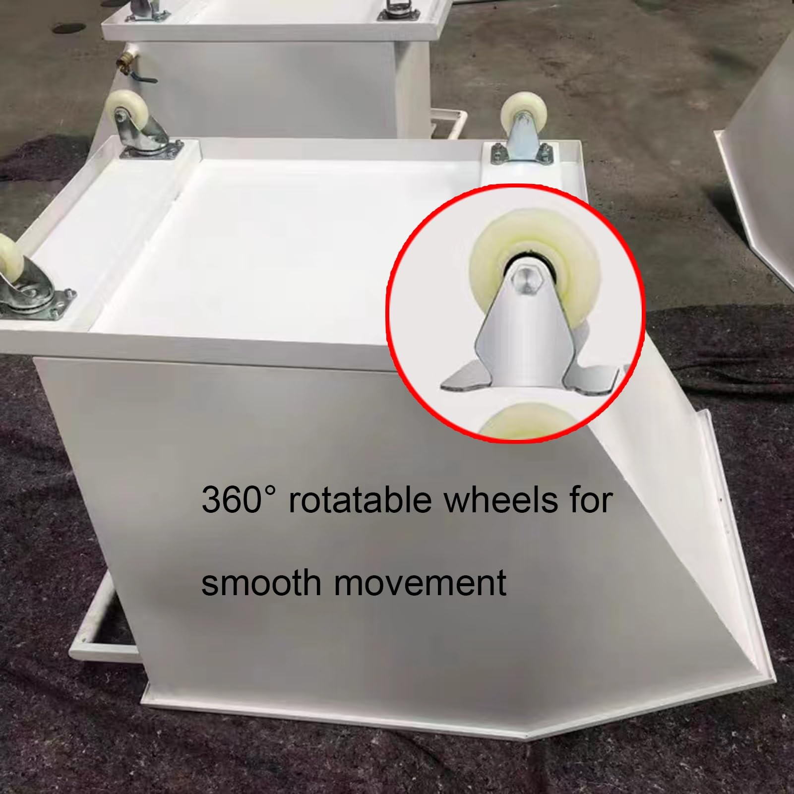 Robuster Muldenkipper mit Rädern für Bau- und Industrietransport - Schwerlastfahrzeug für Baustellen und Materialtransport