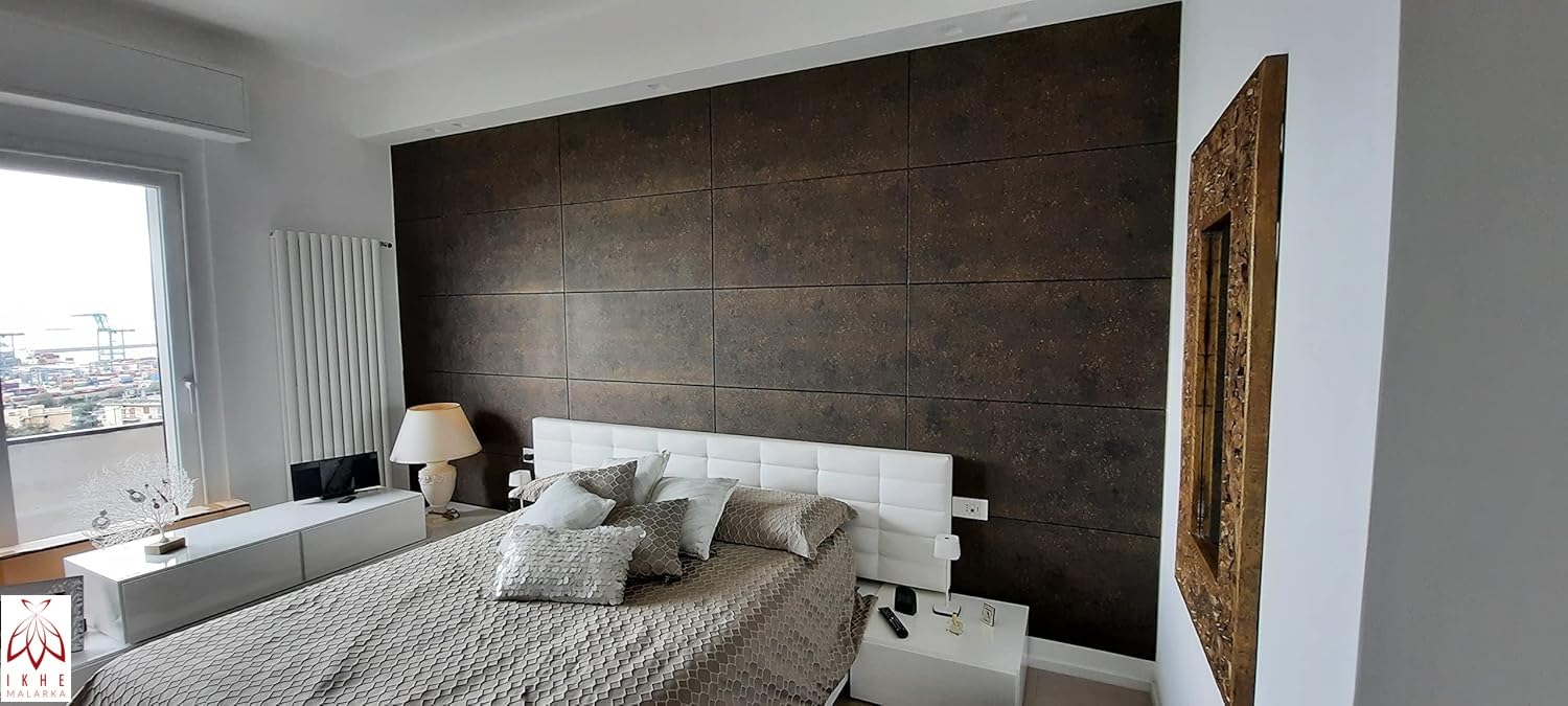 Aspetto Cemento Pannelli in in morbido polistirolo XPS 100x50 cm - spessore 3 mm - decori pannelli per soffitto e per pareti