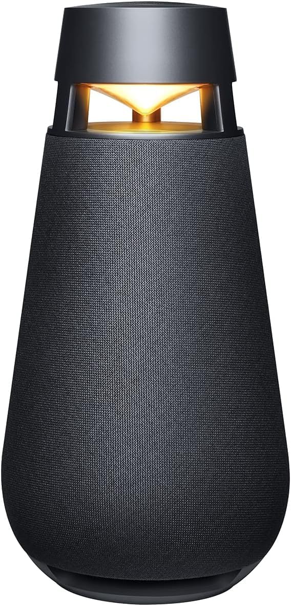 Harman Kardon Aura Studio 4, Enceinte Bluetooth avec dôme Transparent et Jeu de lumière à thème