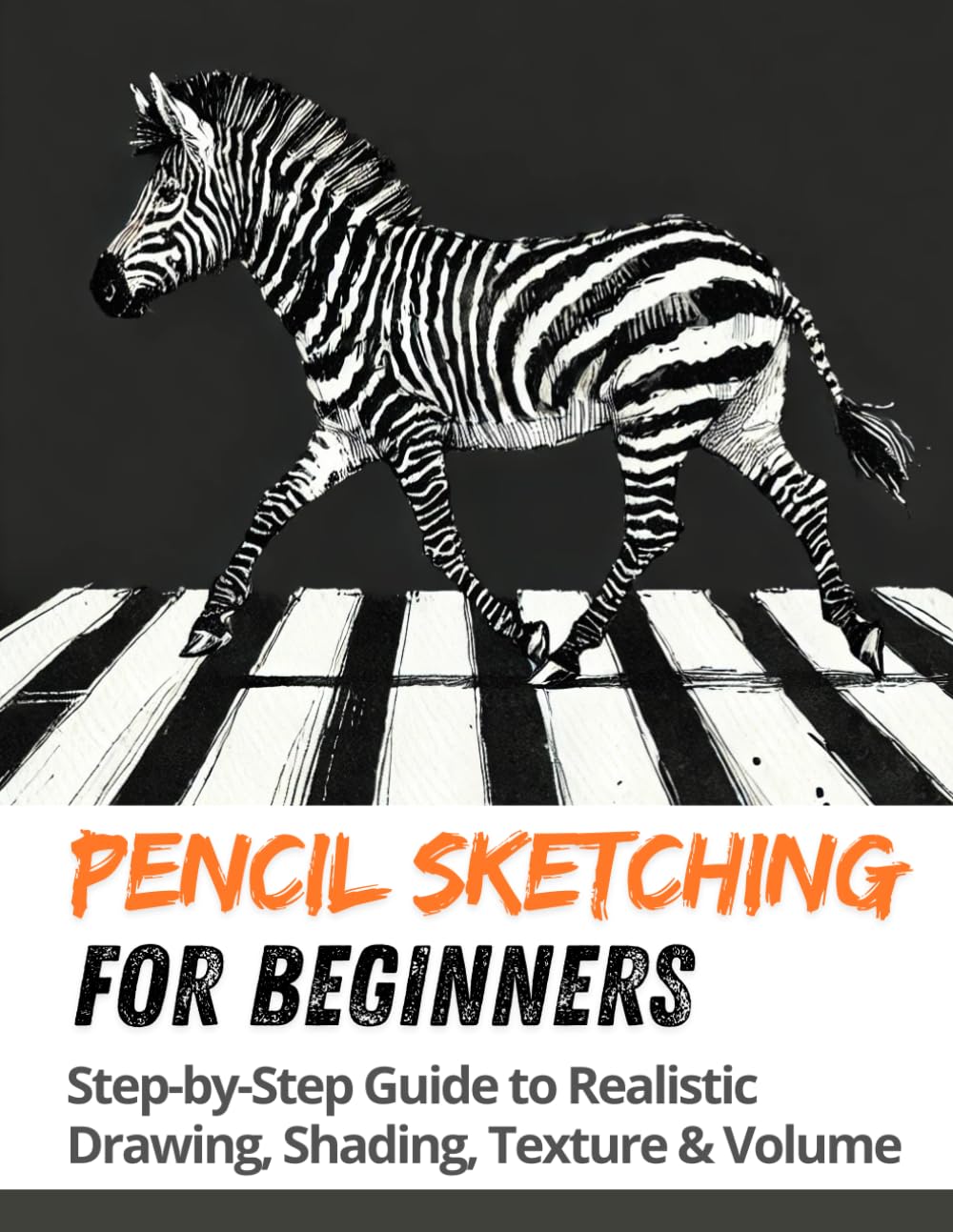 Pencil Sketching for Beginners: Step-by-Step Guide to Realistic Drawing, Shading, Texture & Volume for Beginners (Drawing for Beginners)