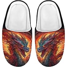 Kids Slippers for Girls Boys - Plush Fuzzy Indoor Shoes