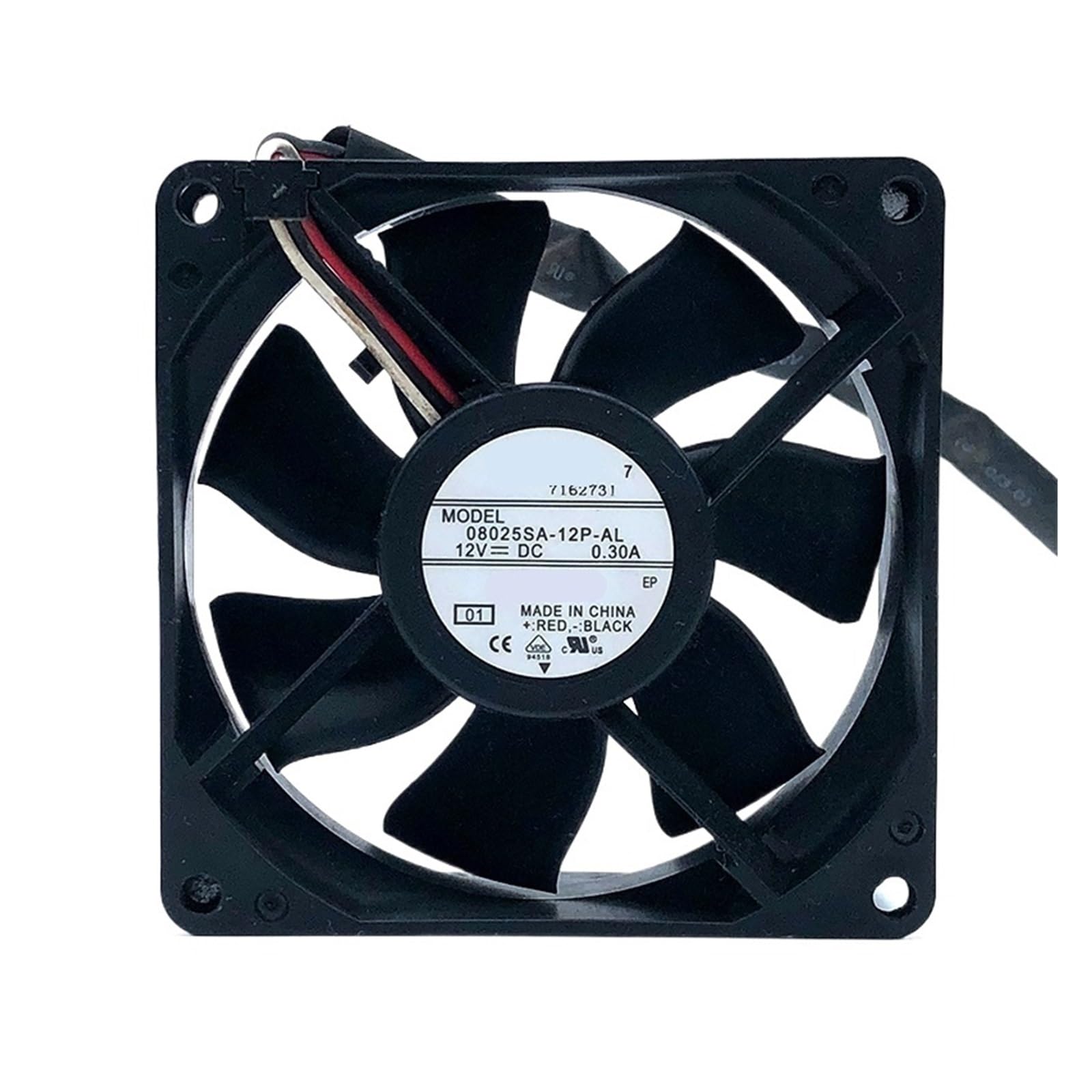 Vdoqtljt One Color 08025Sa-12P-Al 8025 12V 8Cm 80Mm Cooling Fan