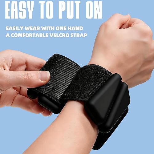 Miniatura 5 de Wrist Weights, Adjustable Ankle Weights for Women Men, Leg and Arm Weights for Home Gym Workout, Running, Yoga, Pilates, Barre, Exercise, Strength