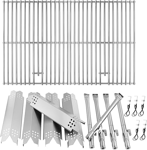 Miniatura 1 de BBQration Kit de piezas de repuesto para Nexgrill 5-Burner 720-0888S 720-0888 720-0888N 720-0888A, 4-Burner 720-0830X 720-0830H 720-0830, rejilla de
