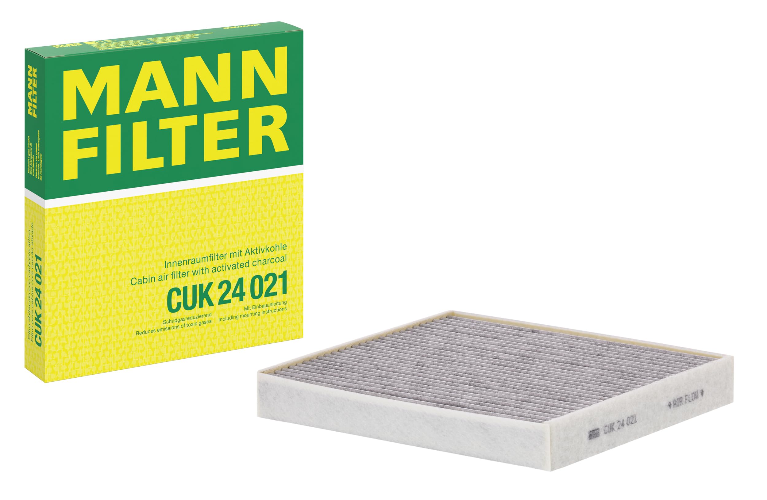 below the middle console MANN-FILTER CUK 24 021 Filter, cabin air for BMW,MINI