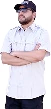 First Class 100% Polyester Short & Long Sleeve Zippered Uniform Shirt 4 Pocket Hidden, Law Enforcement BDU Zipper Closure.