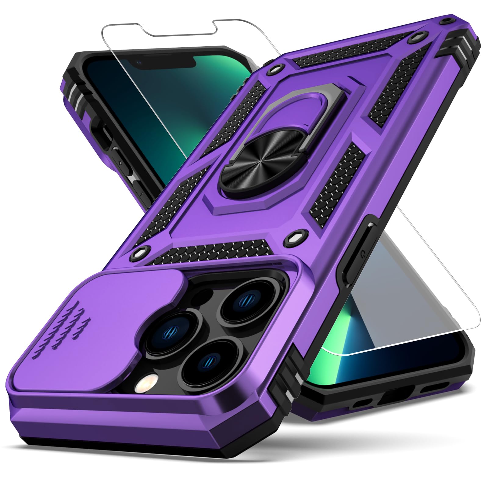 Amazon.co.jp: YZOK iPhone 13 Pro用ケース カメラレンズカバー HD