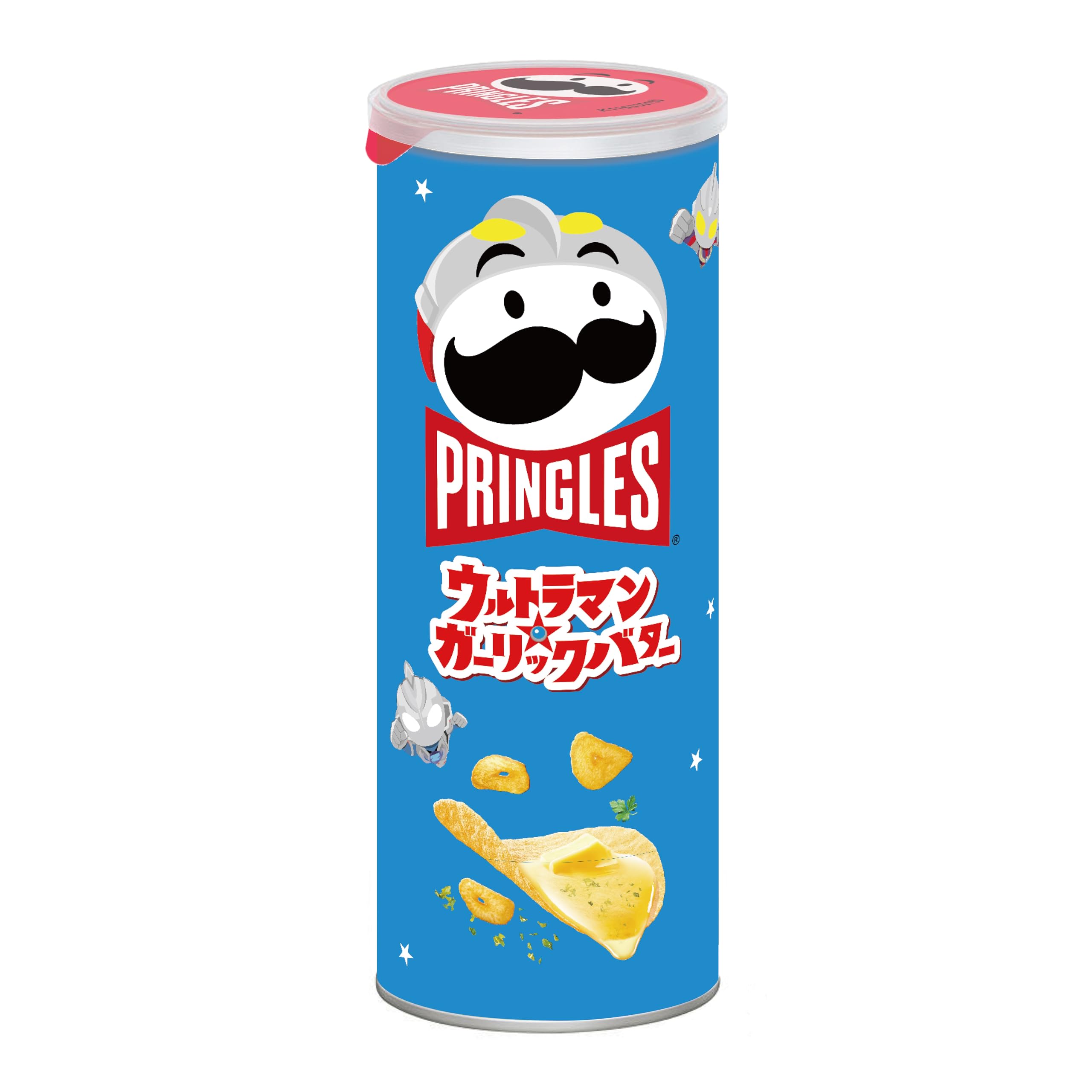 Amazon.co.jp: プリングルズ ウルトラマン☆ガーリックバター 95g
