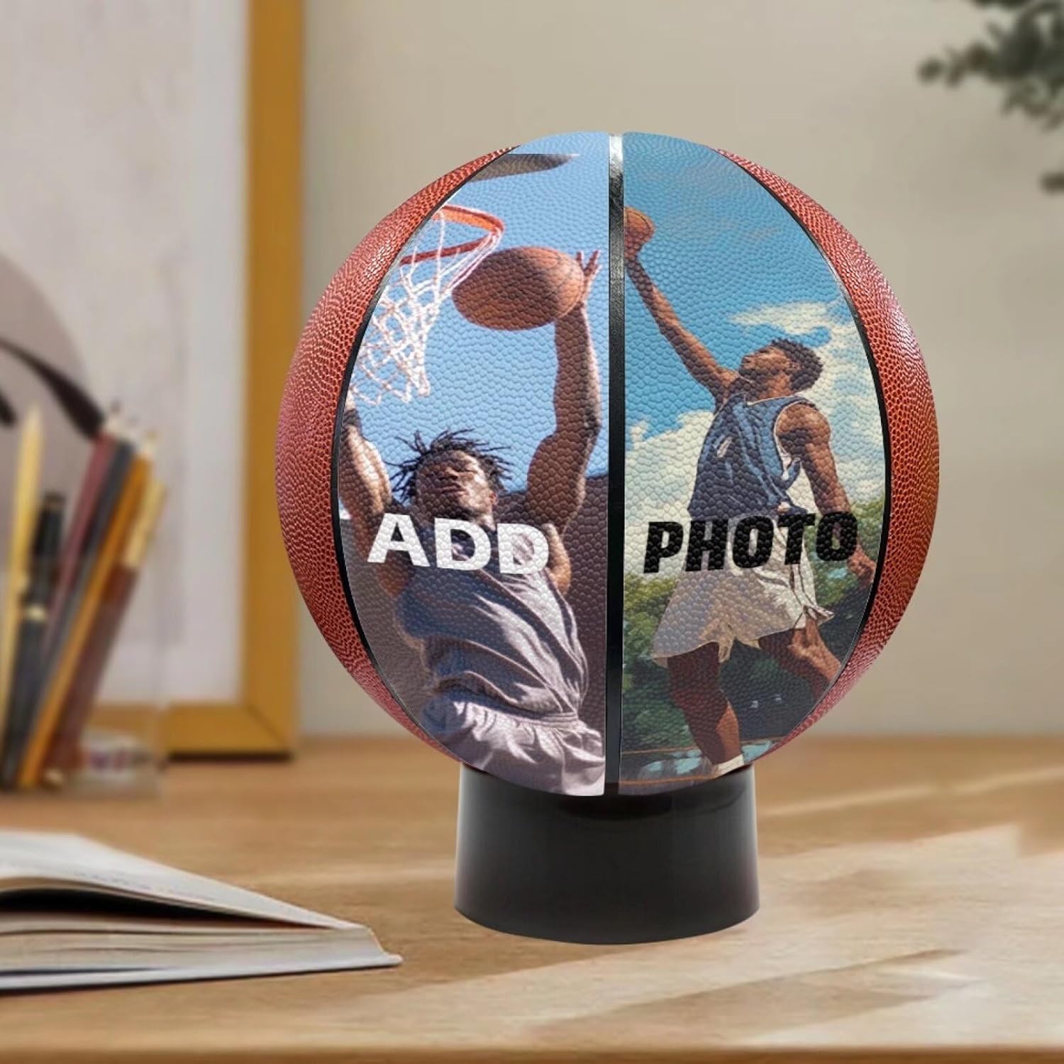 Ystardream Basketball for Kids Men 5-7 Personalized Basketball with Name Photo