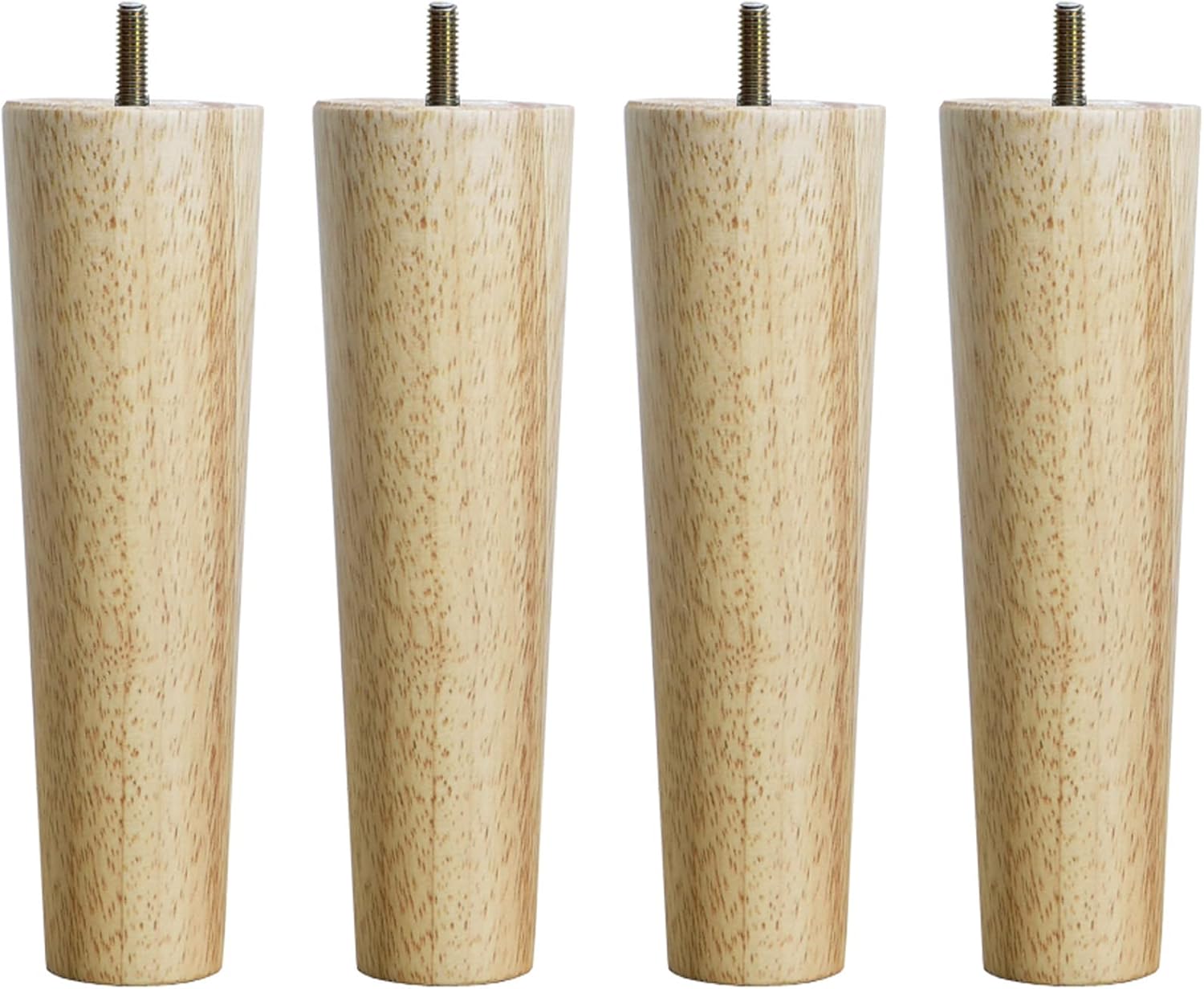 4 PCS Solid Wood Furniture Legs, Sofa Legs Replacement Furniture Feet