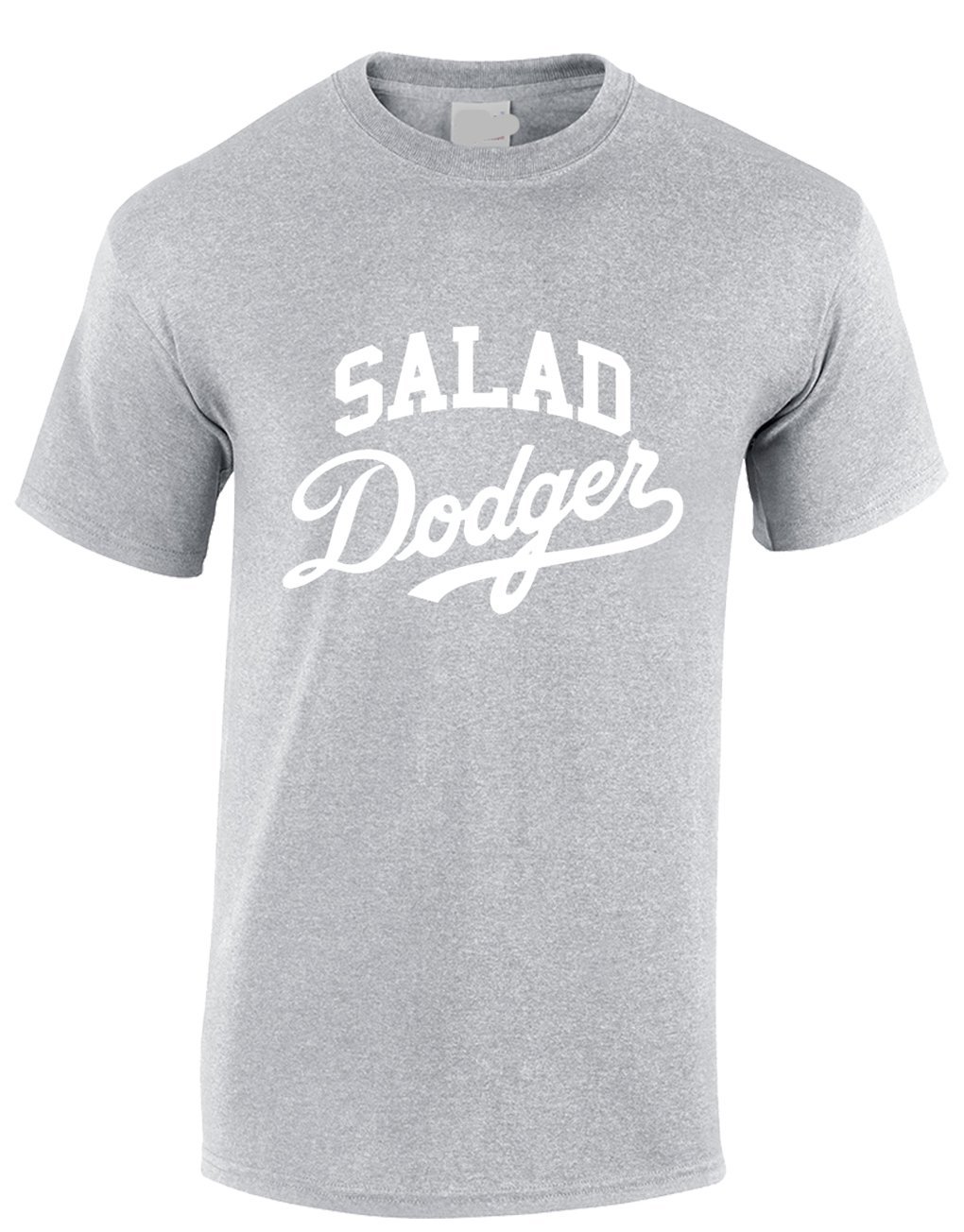 Crown Designs Salad Dodger Funny Cool for Men & Teenagers T-Shirts Tops - Grey/Medium