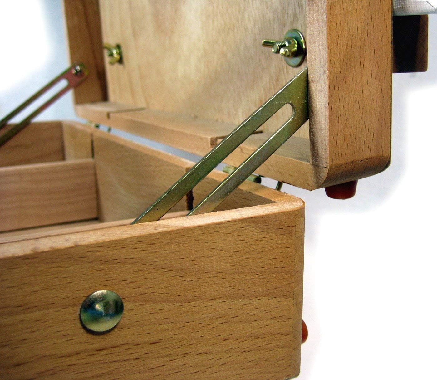 Artist Quality Full Size Table Easel Art Set Complete Acrylic & Watercolor Comprehensive Package for Getting Started in Painting