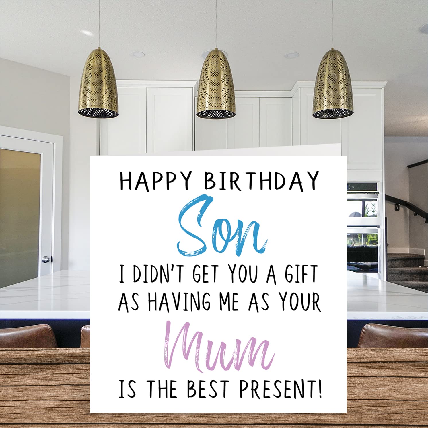 Cartes D'anniversaire Amusantes Pour Maman - « Having Me As Your