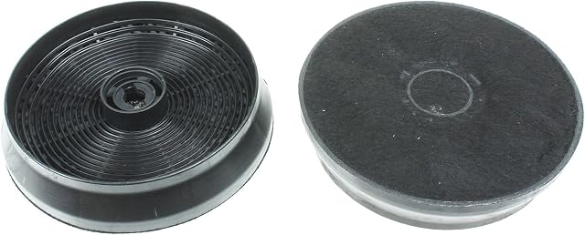 First4Spares Carbon Charcoal Filter for Most Hotpoint, Indesit, Stoves, New World, Beko & Belling Cooker Hood/Extractor Vent (Pack of 2)
