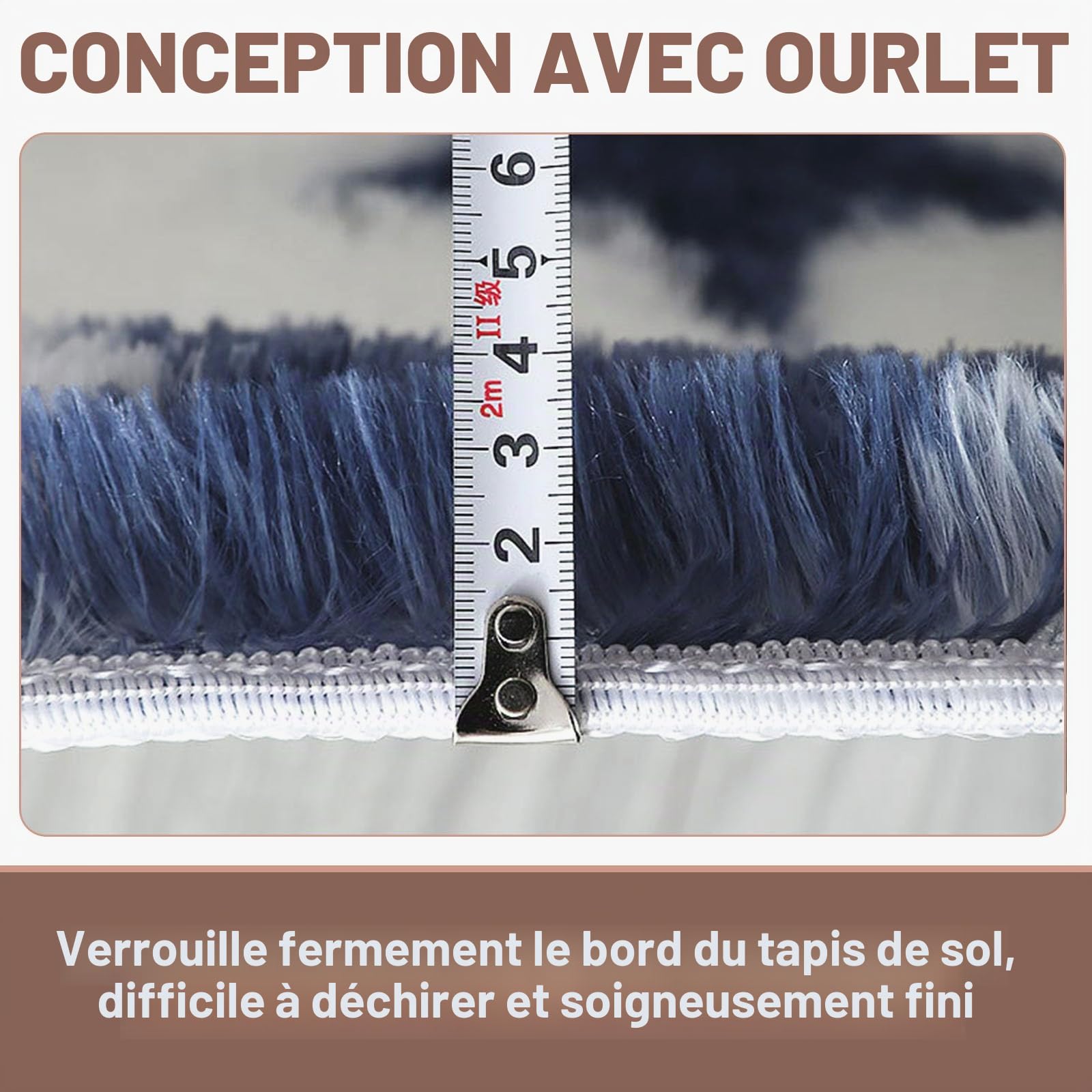 Highdi Tapis Rond 60/80/100/120/140/160/200cm, Tapis de Salon Moderne Shaggy Tapis Chambre Tapis Poils Ras Antidérapant Fluffy Soft Tapis pour Tapis de Rugs Chambre 12 Couleurs (200cm,Bordeaux)