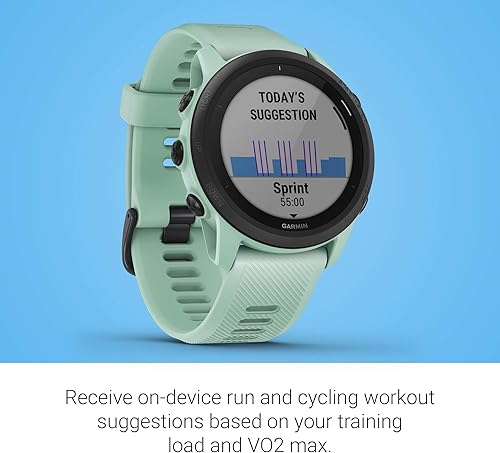 Miniatura 5 de Garmin Forerunner 745 reloj para correr GPS estadísticas detalladas de entrenamiento y entrenamientos en dispositivo funciones esenciales de reloj