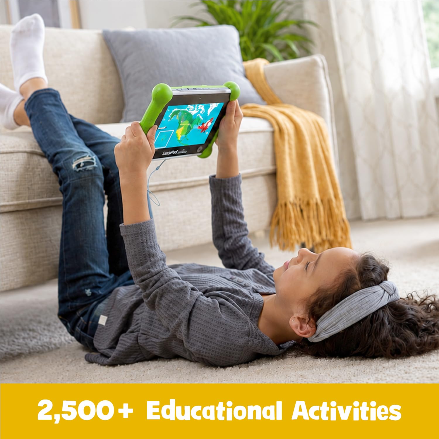 LeapFrog LeapPad Academy Kids Learning Tablet Green product thumbnail 6
