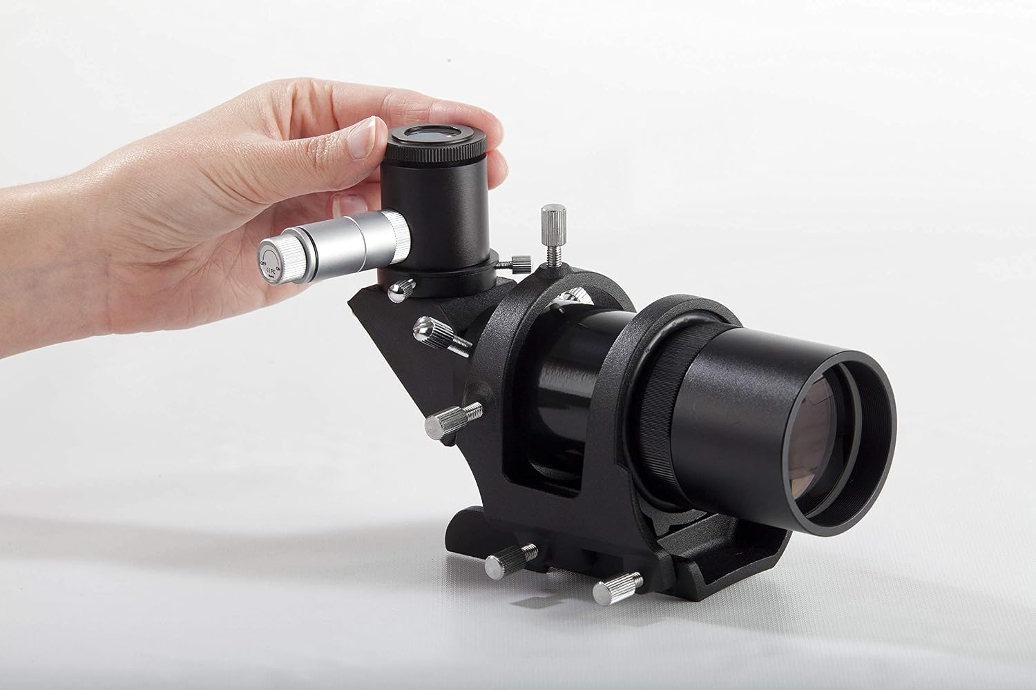 Celestron Illuminated RACI Finder Scope, Black (93781)
