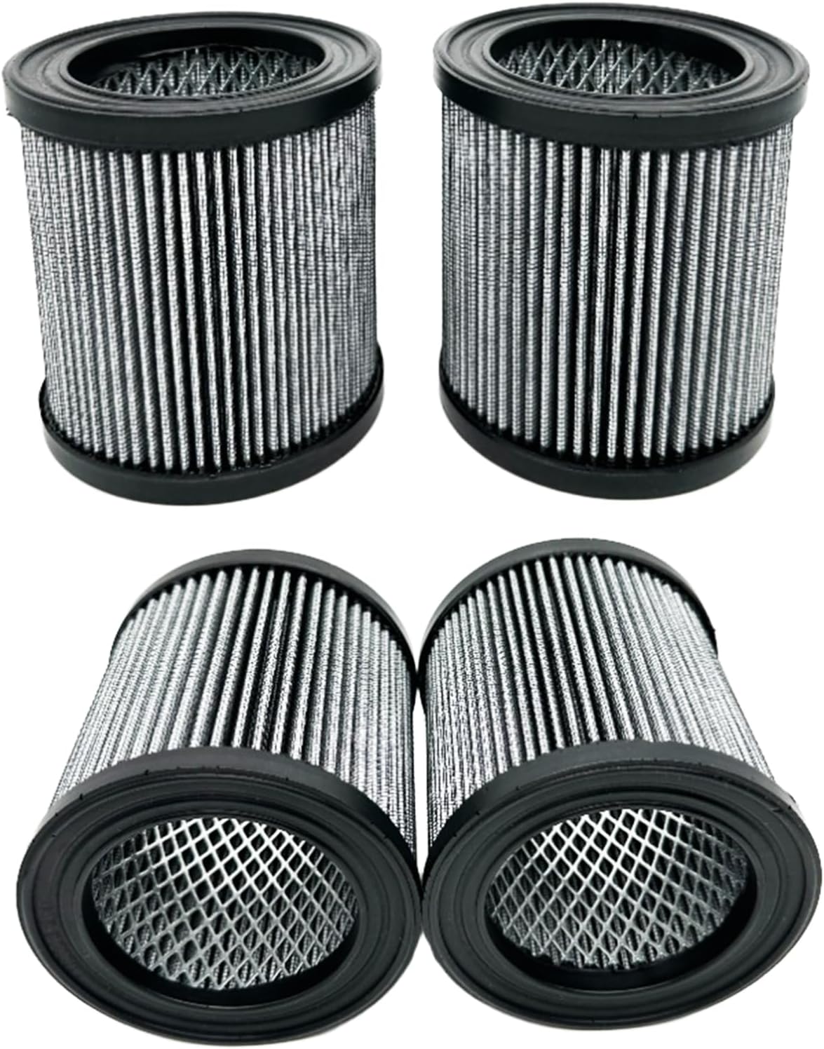 4 Pcs 32012957 Air Filter for Air Compressor, Replace 110377E100 P5051A | 32012940 32175466 32165466 54726518 32127482 32019787 36330T78 2545 7100 3000 10T2 15T4 H15T4 TS7-TS15 42406 1R417