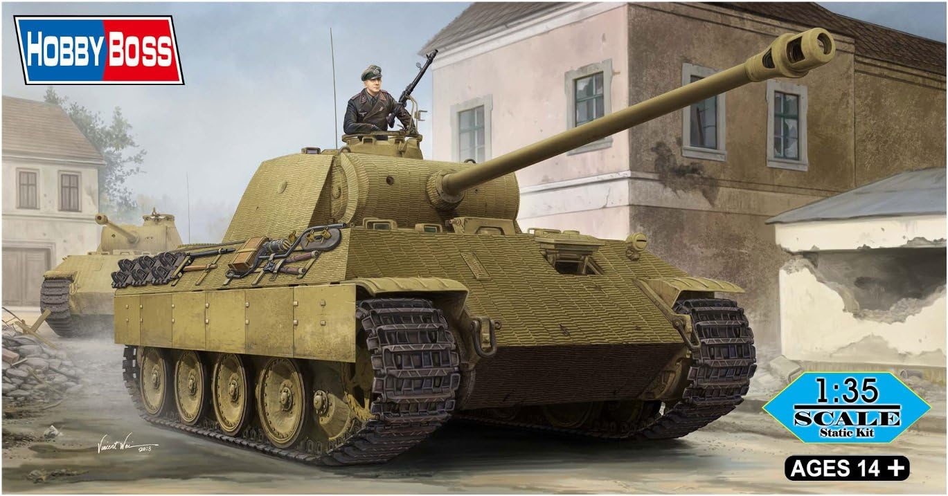 Hobby Boss 84506 1/35 Fighting Vehicle Series German Army German Medium Tank Panther A-Type Plastic Model