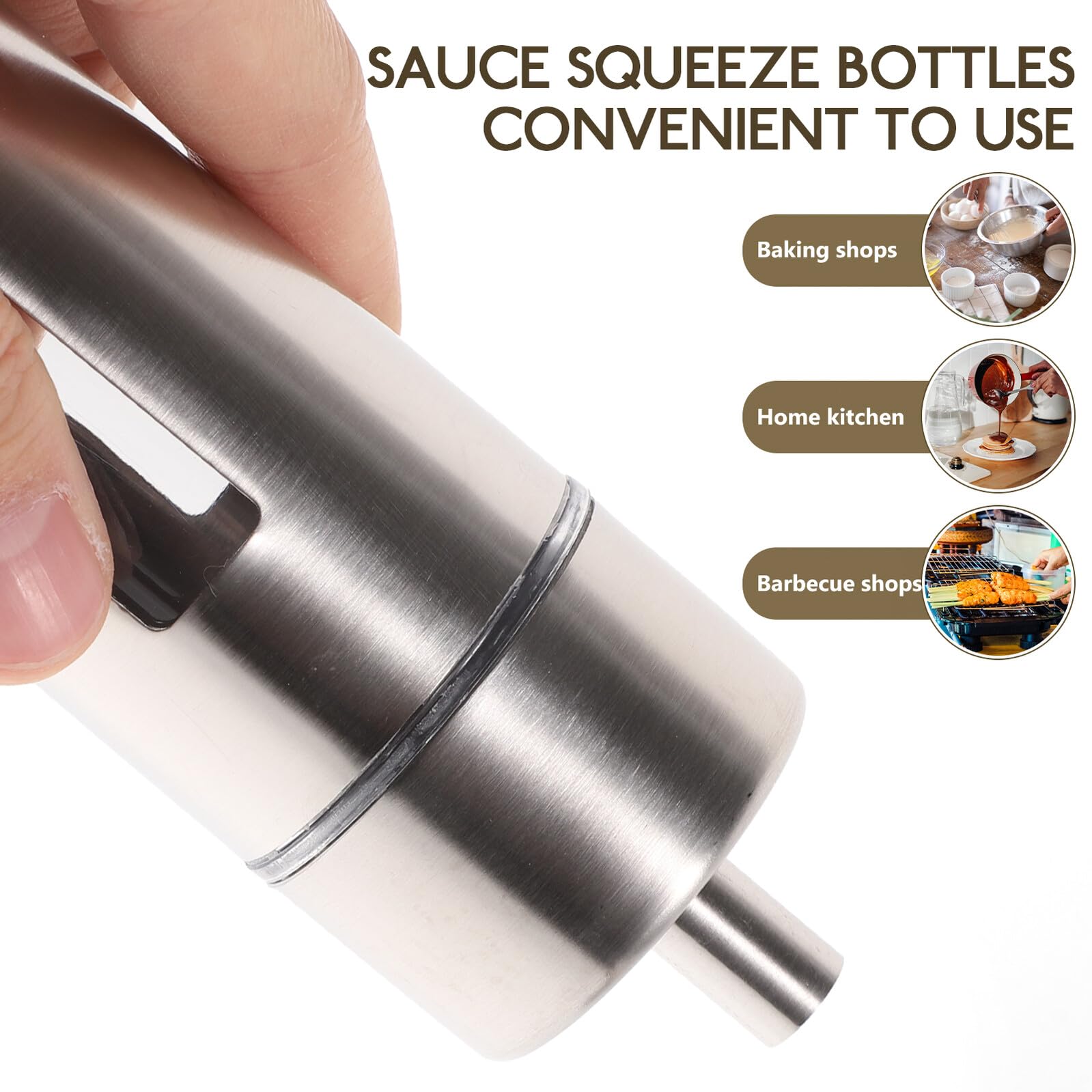 Juego de Salero y Pimentero Acero Inoxidable Aceitera y Vinagreras, Set de 4 Recipientes Transparentes Extraíbles para Condimentos, Base para Cocina y Comedor, Dispensador Sal