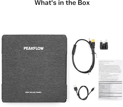 Miniatura 9 de PEAKFLOW Panel solar 30W (panel solar de 65W)