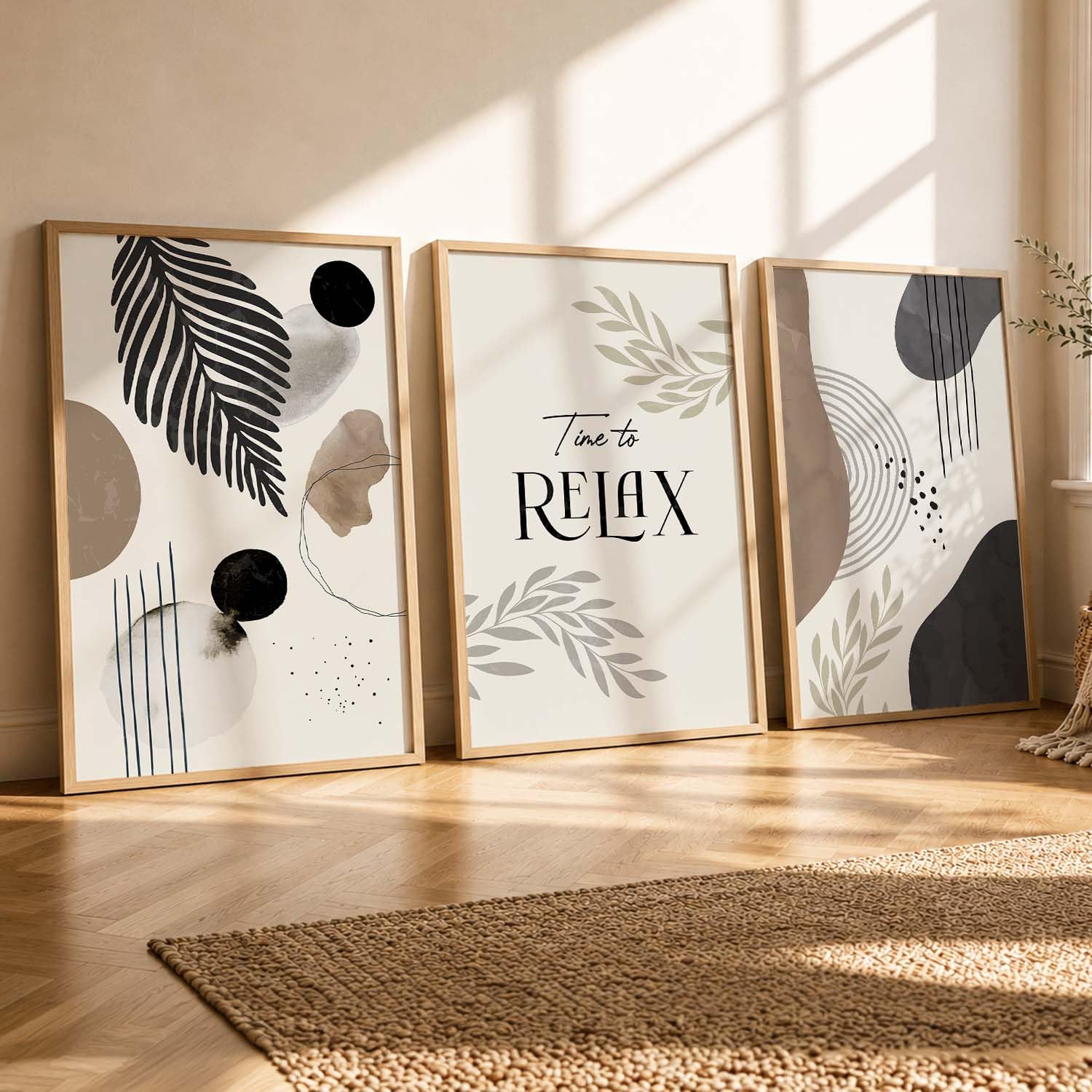 BOHO Wall Art Frames - Minimalist Home Decor -10 BOHO Wall Art Frames - Minimalist Home Decor -10