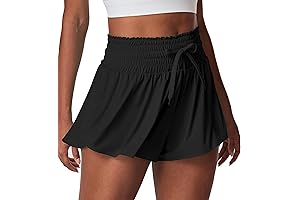 BLASON Flowy Athletic Shorts for Women