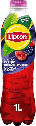 Lipton Ice Tea Kar k Orman Meyveli Aromal  So uk  ay Pet, 1 Litre