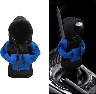 Suvnie Car Gear Shift Cover, Fashionable Hoodie Vehicle Shift Knob, Novelty Mini Automotive Gearshift Decorative Sweater S...