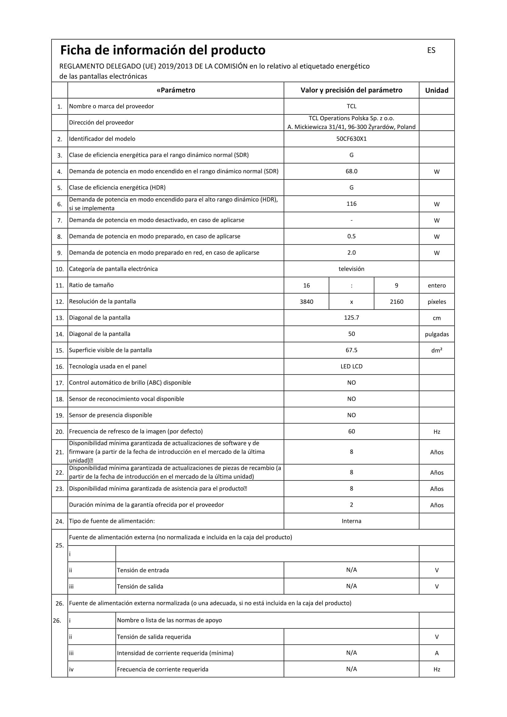 TCL 50CF630 126cm (50 ") QLED Fire TV + Ring Video Doorbell by Amazon