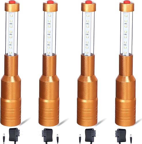 Miniatura 1 de 4 piezas LED estroboscópicas de bata, baquetas de servicio, botella de luz de mano para discotecas, bodas, fiestas, suministros de actividades