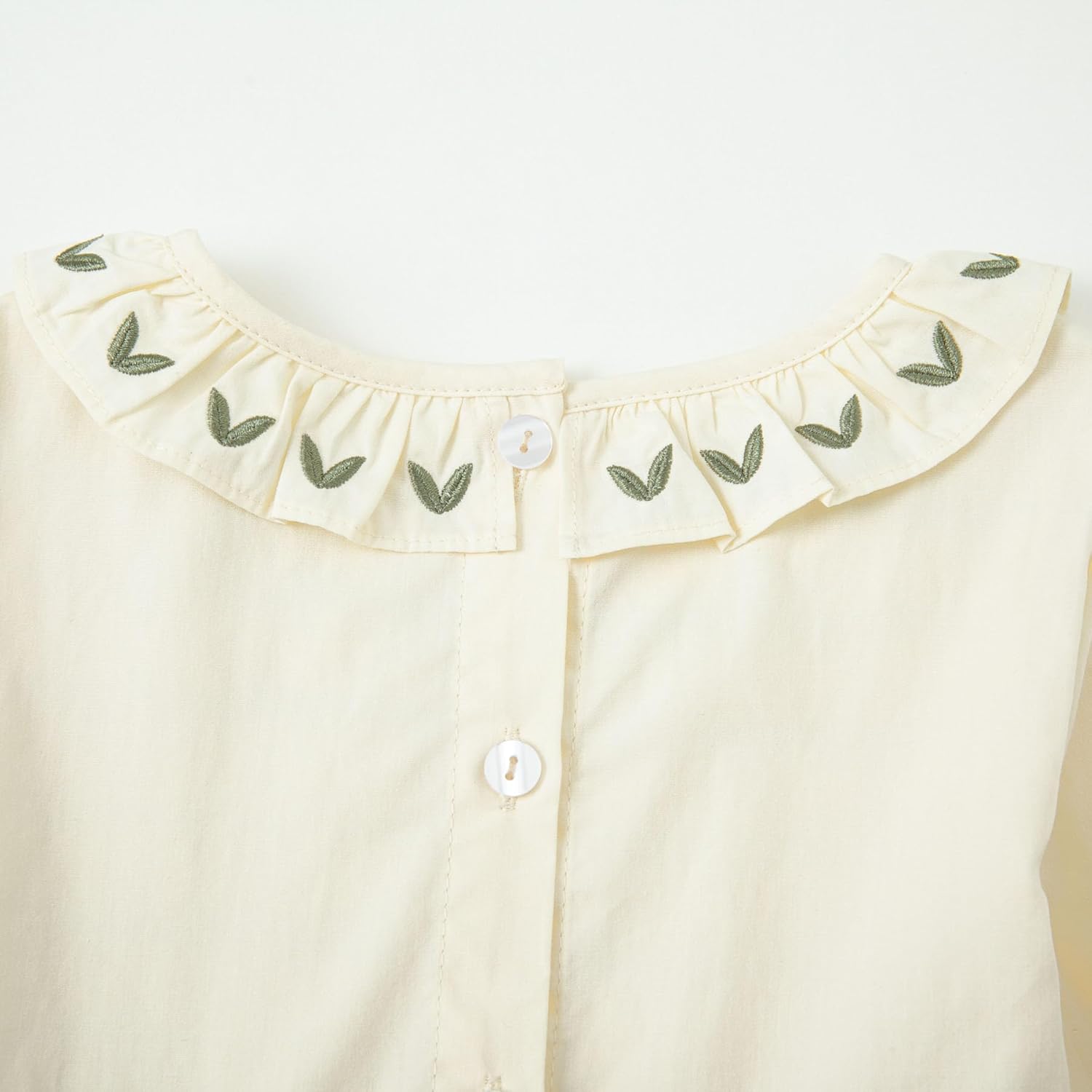 Curipeer Baby Girls Long Sleeve Flora Toddler Girls Cotton Casual Outfit Dress 12M-8Y - Image 5