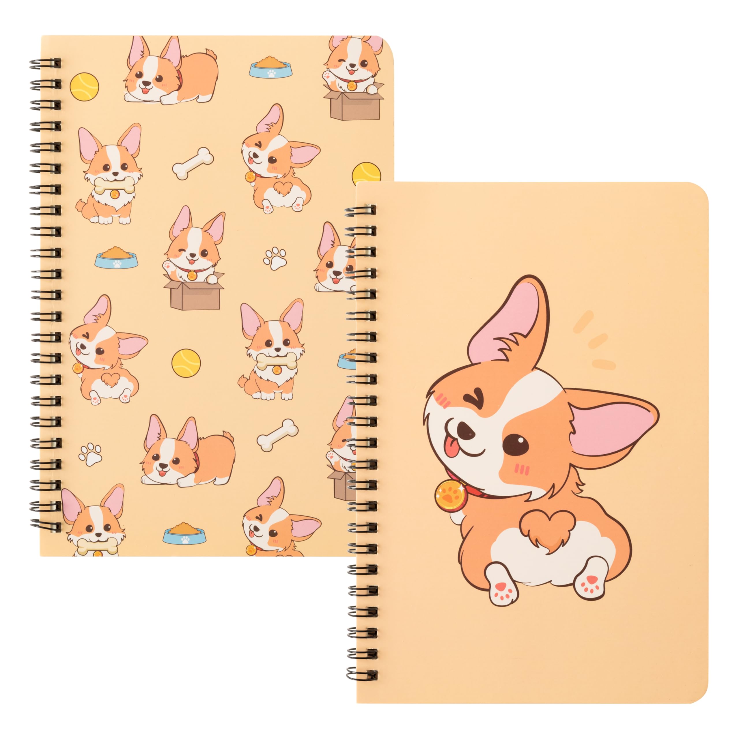 Cuadernos En Espiral L1rabe 4 A5 Preppy Y2K Para Niños Y Adolescentes, Color Rosa | Bodega
