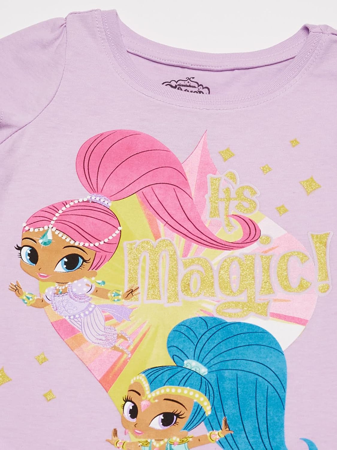 Shimmer and Shine Girls' Short Sleeve T-Shirt