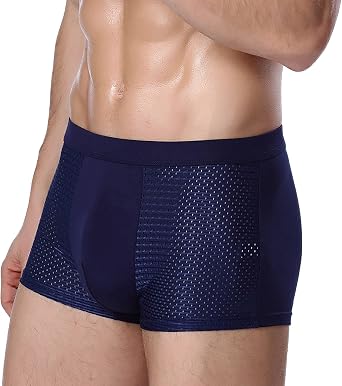 Cocila Men’s Briefs Soft Comfortable Cotton Mesh Breathable All Mens Matching Couples Non Chafe Boxers House Cleaning