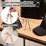 Mini Drumsticks Keychain, Wooden Drum Sticks Key Chain with Drum Tuning Key Set Percussion Tuner Tools Kit Accessories for Women Men Musicians Music Lover Musical Instruments Drummer Gift