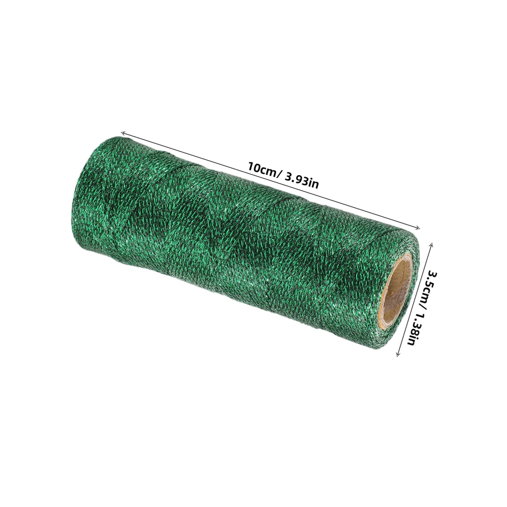 BCOATH 2pcs Green Wrapping Twine Soft Cord for Present Packing DIY Arts Crafts Party Decorations Gardening Applications Comfortable Adjustable