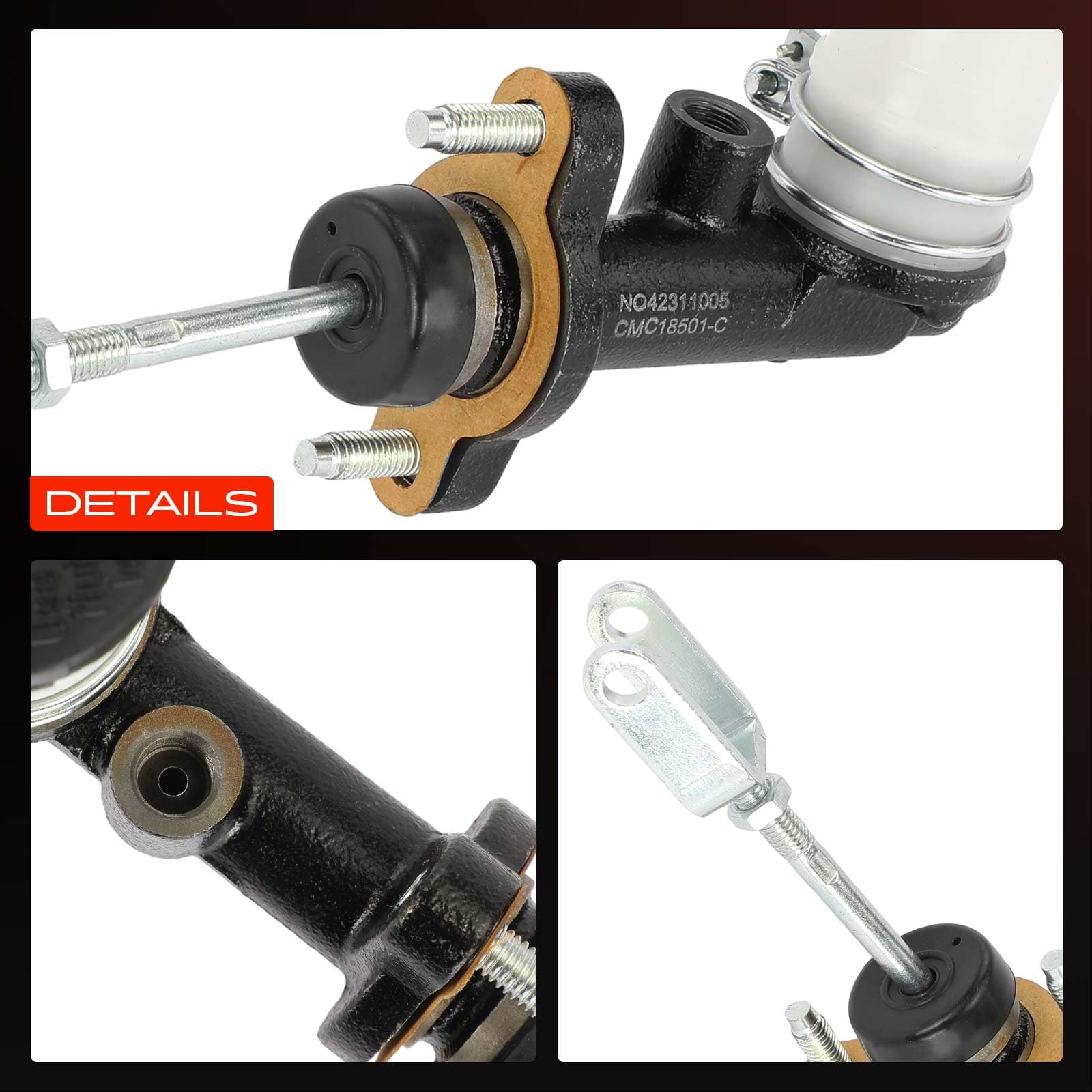 Frankberg Cilindro maestro del embrague Cilindro del embrague Compatible con CAmperioso TF0 TF1 D-Max I TFR TFS Frontera A U92 Troopara III Frontera A Sport U92 Replace# 97110222,97136445